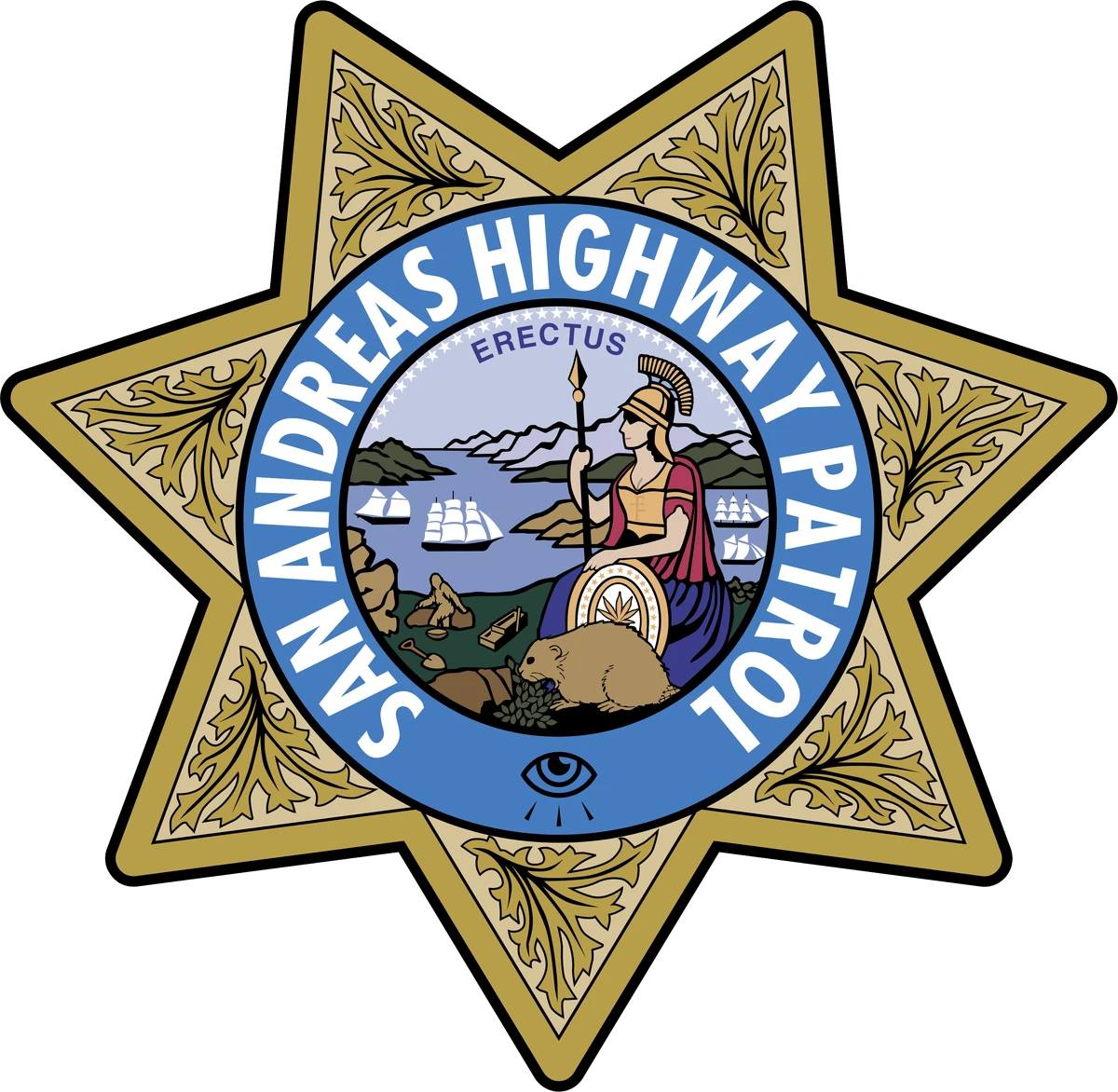San Andreas Highway Patrol insignia